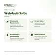 Sie sehen eine Packung Weinlaub Salbe 100 ml, Produktbild: 02 Weinlaub Salbe 100 ml, A-Nr.: 4319750 - 02