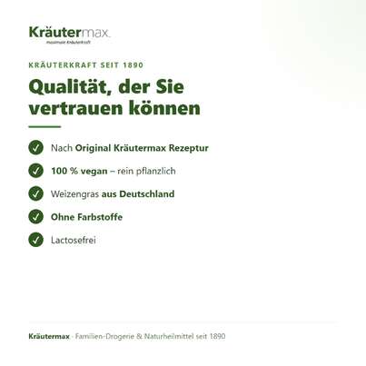 Sie sehen eine Packung Weizengras Pulver Tabletten 250 Stück, Produktbild: 05 Weizengras Pulver Tabletten 250 Stück, A-Nr.: 5804424 - 05