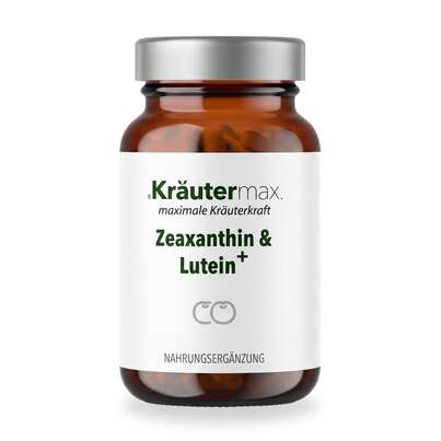 Sie sehen eine Packung Zeaxanthin & Lutein+ Kapseln 60 Stück, Produktbild: 01 Zeaxanthin & Lutein+ Kapseln 60 Stück, A-Nr.: 5942178 - 01