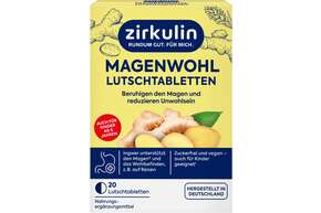 ZIRKULIN Magenwohl-Lutschtabletten 20ST, A-Nr.: 6142190 - 01