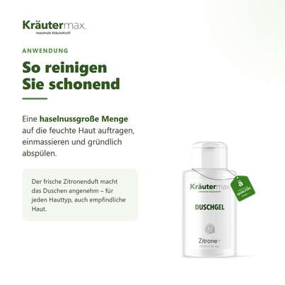 Zitronen Duschgel 250 ml, A-Nr.: 5942184 - 04
