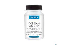 Acerola Vitamin C Lutschtabl Life Light 120st, A-Nr.: 4036673 - 01