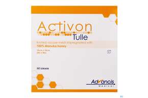 Activon Antibacterial Manuka Honig Tulleverband 10x 10cm 5st, A-Nr.: 4003260 - 01