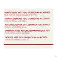 Alkoholtupfer Alkotip 70% 250st, A-Nr.: 2662053 - 05