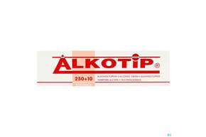 Alkoholtupfer Alkotip/70% Isoprop. 60x 28mm Einz Verp 250+10stk G6 02 260st, A-Nr.: 5592784 - 01