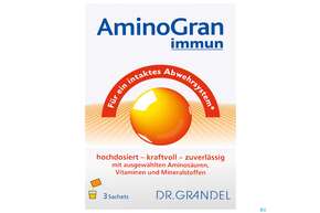 Amino Granulat Immun Briefchen Dr.grandel Nr 2118 3st, A-Nr.: 4371928 - 01
