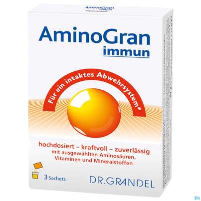 Amino Granulat Immun Briefchen Dr.grandel Nr 2118 3st, A-Nr.: 4371928 - 02