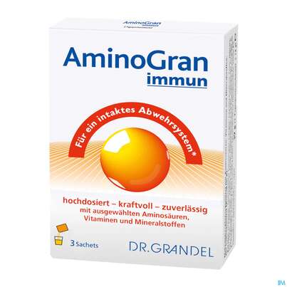 Amino Granulat Immun Briefchen Dr.grandel Nr 2118 3st, A-Nr.: 4371928 - 03