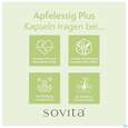 Sie sehen eine Packung Apfelessig Plus Kapseln Sovita 90st, Produktbild: 10 Apfelessig Plus Kapseln Sovita 90st, A-Nr.: 3862966 - 10