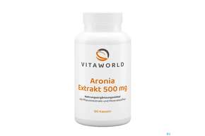 Aronia Extrakt 500mg Kapseln Vegan Vita World 120st, A-Nr.: 4836043 - 01