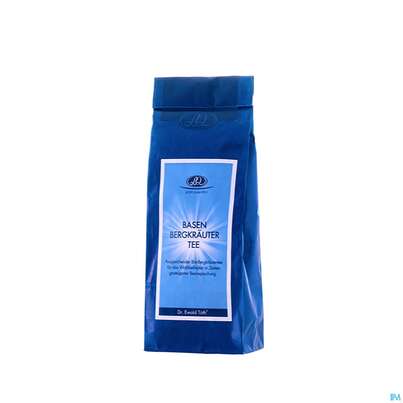 Sie sehen eine Packung Basen Tee Bergkraeuter Bio Dr.toeth 50g, Produktbild: 01 Basen Tee Bergkraeuter Bio Dr.toeth 50g, A-Nr.: 3797720 - 01