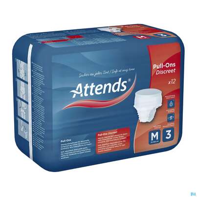 Inkontinenz Attends Trainingshosen/pull Ons Discreet 3 Medium 10st, A-Nr.: 3791491 - 01