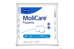 Inkontinenz Molicare Fixpants Netzhoeschen Short Leg Gr M 100st, A-Nr.: 4743838 - 01