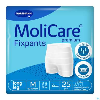 Inkontinenz Molicare Fixpants/premium Long Leg M Blau 25st, A-Nr.: 3208899 - 03
