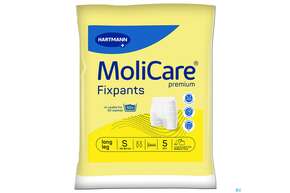 Inkontinenz Molicare Fixpants/premium Long Leg S Gelb 25st, A-Nr.: 3208882 - 01