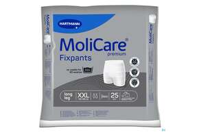 Inkontinenz Molicare Fixpants/premium Long Leg Xxl Grau 25st, A-Nr.: 3208936 - 01