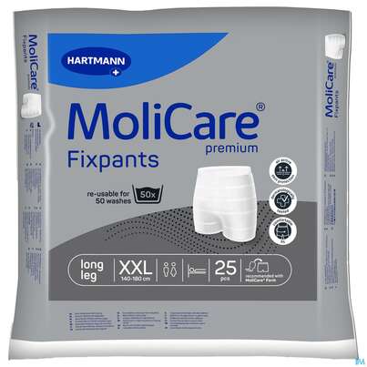 Inkontinenz Molicare Fixpants/premium Long Leg Xxl Grau 25st, A-Nr.: 3208936 - 02