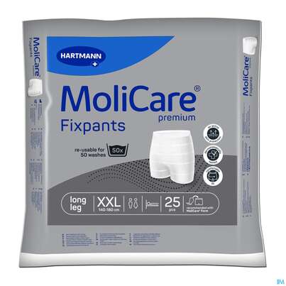 Inkontinenz Molicare Fixpants/premium Long Leg Xxl Grau 25st, A-Nr.: 3208936 - 03