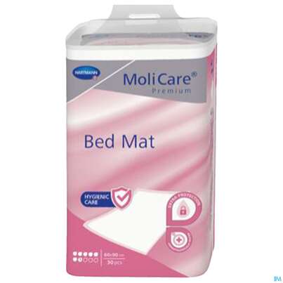 Inkontinenz Molicare Premium/bed Mat 7 Tropfen 40x60cm 30st, A-Nr.: 4522190 - 01