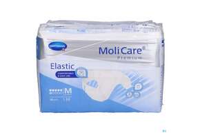 Inkontinenz Molicare Premium/elastic 6 Tropfen 80-120cm M 30st, A-Nr.: 4996640 - 01