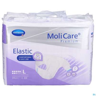 Inkontinenz Molicare Premium/elastic 8 Tropfen 110-150cm L 24st, A-Nr.: 4996700 - 01