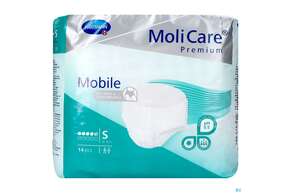 Inkontinenz Molicare Premium/mobile/ 5d Gruen S 60-90cm 5 Tro 14st, A-Nr.: 3094438 - 01