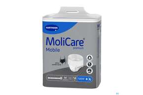 Inkontinenz Molicare Premium/mobile/10tropfen M 80-120cm 14st, A-Nr.: 4843758 - 01