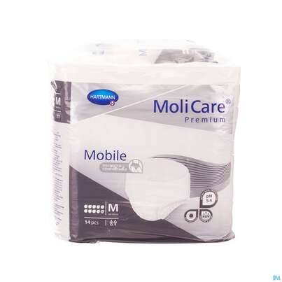 Inkontinenz Molicare Premium/mobile/10tropfen M 80-120cm 14st, A-Nr.: 4843758 - 03