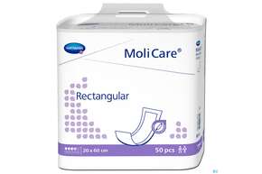 Inkontinenz Molicare Rectangular 4 Tropfen 20x60cm 50st, A-Nr.: 4522244 - 01