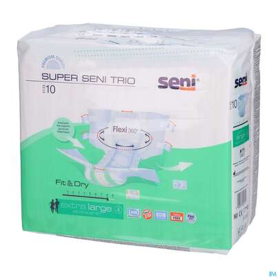 Inkontinenz Windelslip Seni/super Trio X-large 10st, A-Nr.: 3586816 - 02