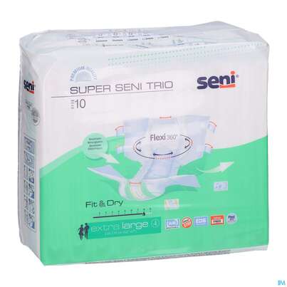 Inkontinenz Windelslip Seni/super Trio X-large 10st, A-Nr.: 3586816 - 03
