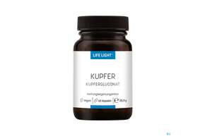 Kupfer Kapseln 2mg Life Light 60st, A-Nr.: 3134818 - 01