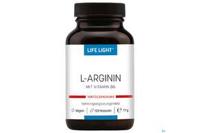 L-arginin Kapseln 500mg Life Light 120st, A-Nr.: 3134830 - 01