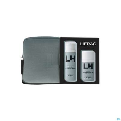 Sie sehen eine Packung Lierac Xmas/set Homme Aa Fluid 50ml+ Deodorant 50ml+pouch 1st, Produktbild: 02 Lierac Xmas/set Homme Aa Fluid 50ml+ Deodorant 50ml+pouch 1st, A-Nr.: 5915514 - 02