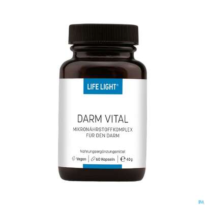 Sie sehen eine Packung Life Light Kapseln Darm Vital 60st, Produktbild: 01 Life Light Kapseln Darm Vital 60st, A-Nr.: 3157512 - 01
