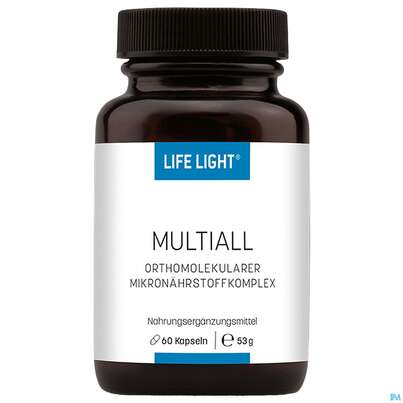 Sie sehen eine Packung Life Light Kapseln Multi All 60st, Produktbild: 02 Life Light Kapseln Multi All 60st, A-Nr.: 4080935 - 02