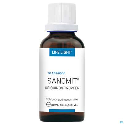Sie sehen eine Packung Life Light Sanomit Q10 Direkt 30ml, Produktbild: 02 Life Light Sanomit Q10 Direkt 30ml, A-Nr.: 4069566 - 02