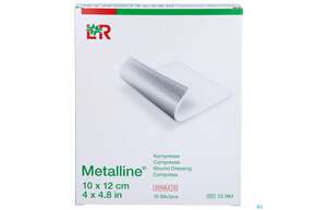 Metalline-lohmann Kompresse Entkeimt 10x 12cm 50st, A-Nr.: 0704439 - 01