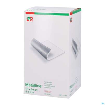 Metalline-lohmann Kompresse Entkeimt 10x 20cm 50st, A-Nr.: 1133565 - 02