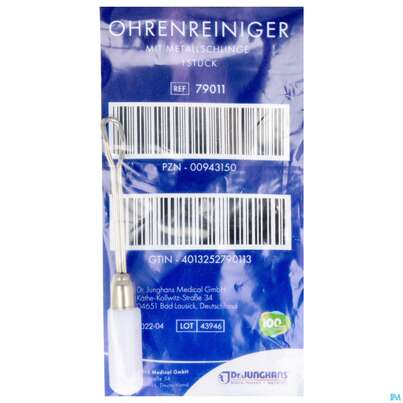 Sie sehen eine Packung Ohrenreiniger -healthcare+metallschlinge Ju 79 1st, Produktbild: 02 Ohrenreiniger -healthcare+metallschlinge Ju 79 1st, A-Nr.: 2949547 - 02