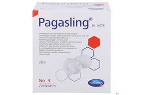 Pagasling Schlinggaze Tupfer Steril Gr 3 100st, A-Nr.: 4397230 - 01