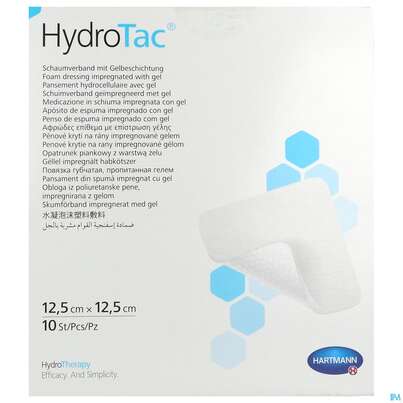 Schaumverband Hydrotac 12,5x 12,5cm 10st, A-Nr.: 4133956 - 01