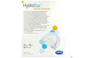 Schaumverband Hydrotac Border Multisite 13x16cm 10st, A-Nr.: 5310515 - 01