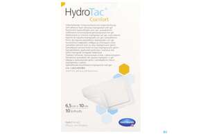 Schaumverband Hydrotac Comfort 6,5x 10cm 10st, A-Nr.: 4134016 - 01
