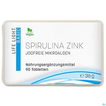 Sie sehen eine Packung Selen Spirulina Tabl 90st, Produktbild: 01 Selen Spirulina Tabl 90st, A-Nr.: 2588049 - 01