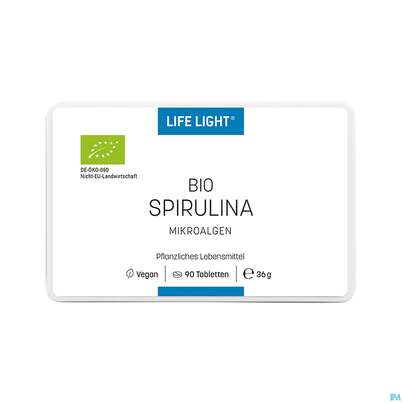 Spirulina Tabl Life Light Bio 90st, A-Nr.: 3263467 - 01