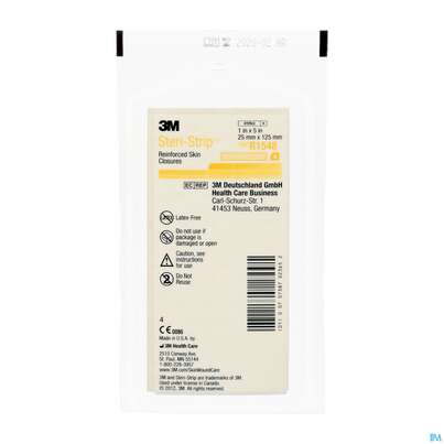 Steri Strips (3m) Wundverschluss-streifen Elastic 25x125mm Nr1548 4st, A-Nr.: 2367561 - 01