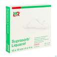 Sie sehen eine Packung Suprasorb/liquacel Kompresse 10x 10cm 10st, Produktbild: 02 Suprasorb/liquacel Kompresse 10x 10cm 10st, A-Nr.: 4080993 - 02