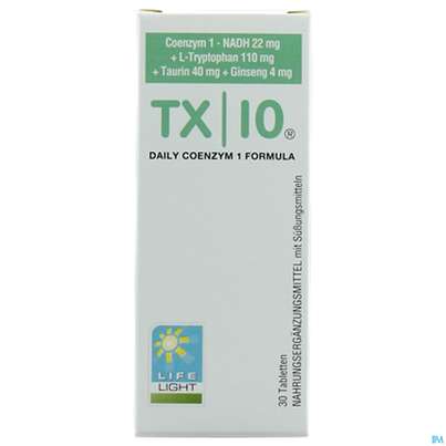 Sie sehen eine Packung Tx 10 Lutschpastillen Entspannt Die Nerven 22mg Nadh +tryptophan 30st, Produktbild: 02 Tx 10 Lutschpastillen Entspannt Die Nerven 22mg Nadh +tryptophan 30st, A-Nr.: 3828998 - 02
