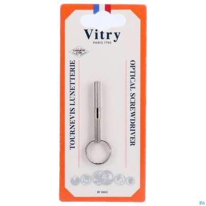 Sie sehen eine Packung Vitry Brillen-schraubenzieher 1pc, Produktbild: 04 Vitry Brillen-schraubenzieher 1pc, A-Nr.: 4633127 - 04